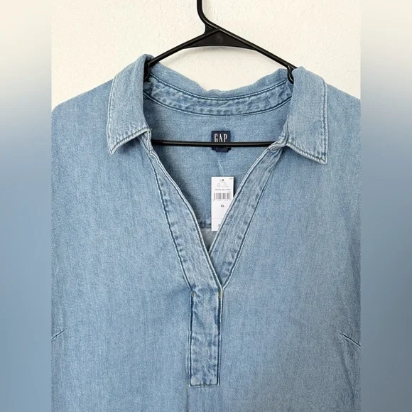 GAP Denim casual Tunic Dress-XL NWT - Picture 2 of 9